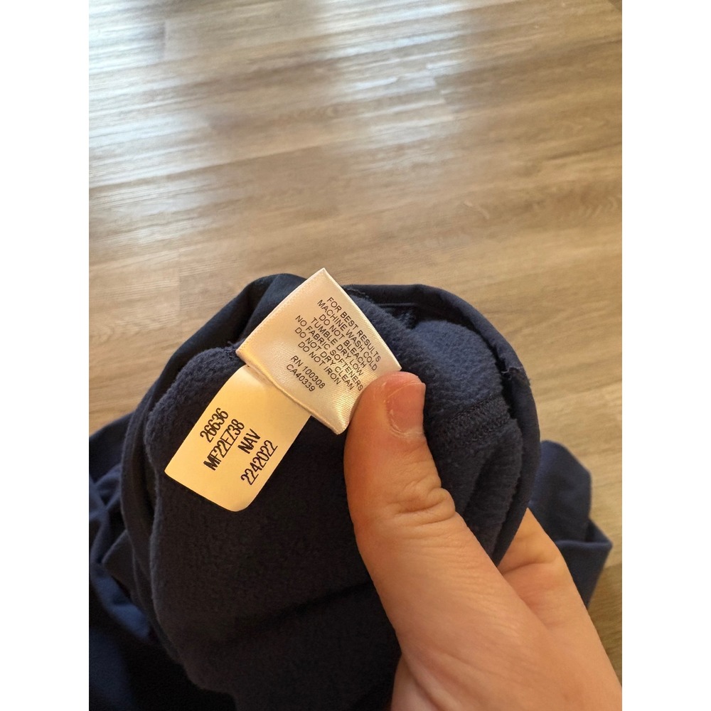 Peter Millar Mens Thermal Flow Microfleece Half Zip Pullover Navy Lg - Picture 6 of 7